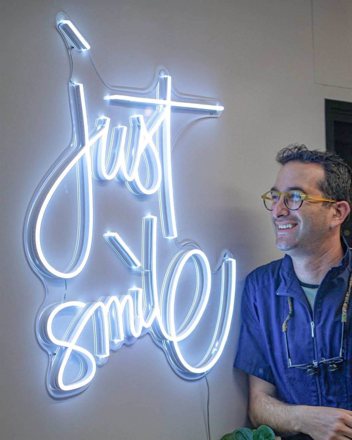 just smile