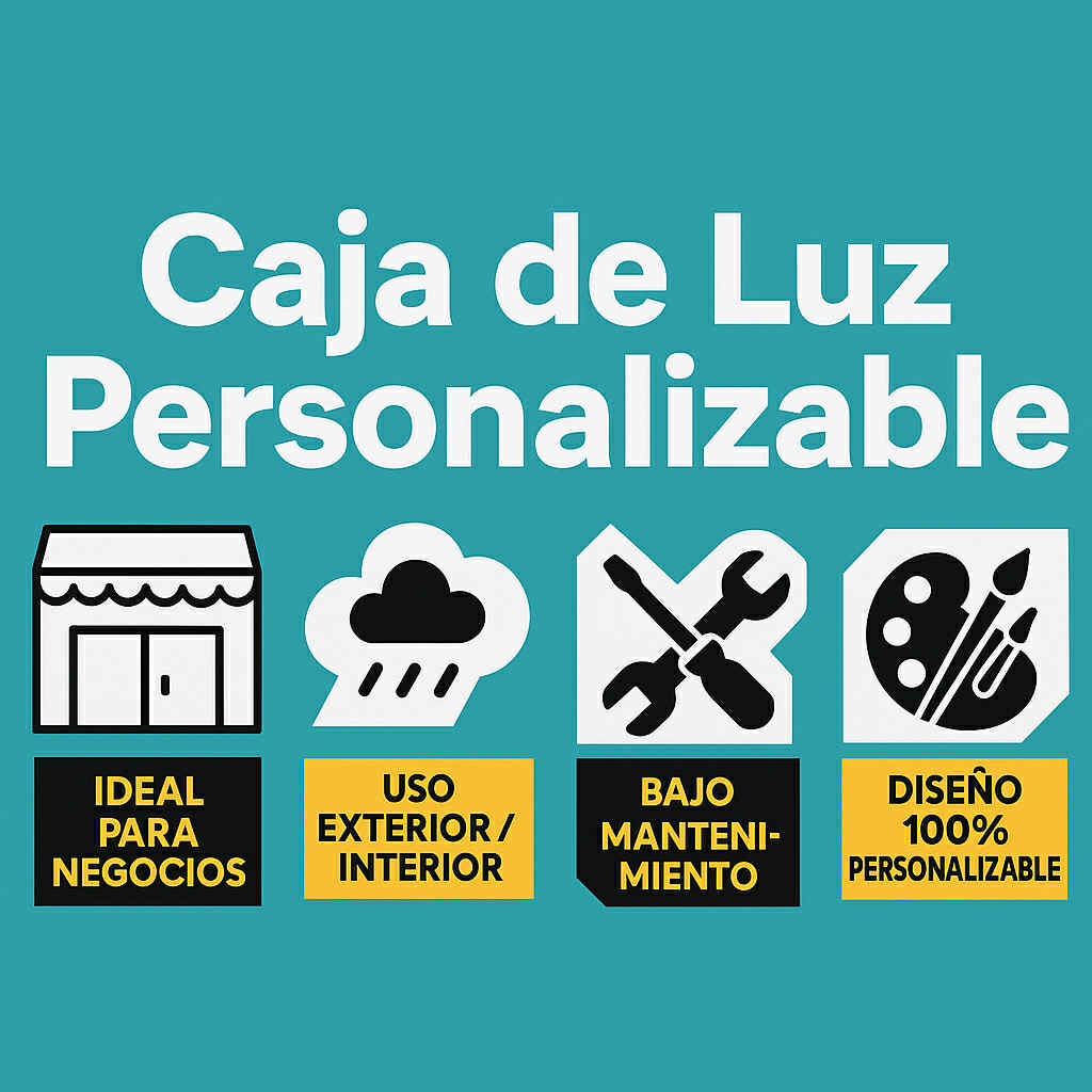 Caja de Luz Personalizable